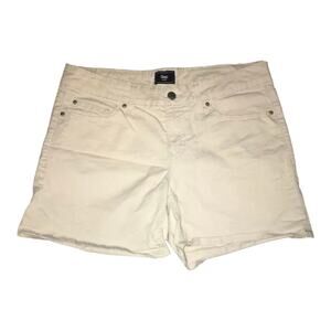 Gap Womens Shorts Size 6 Mid Rise Casual Everyday Khaki Shorts Walking Tan Beige